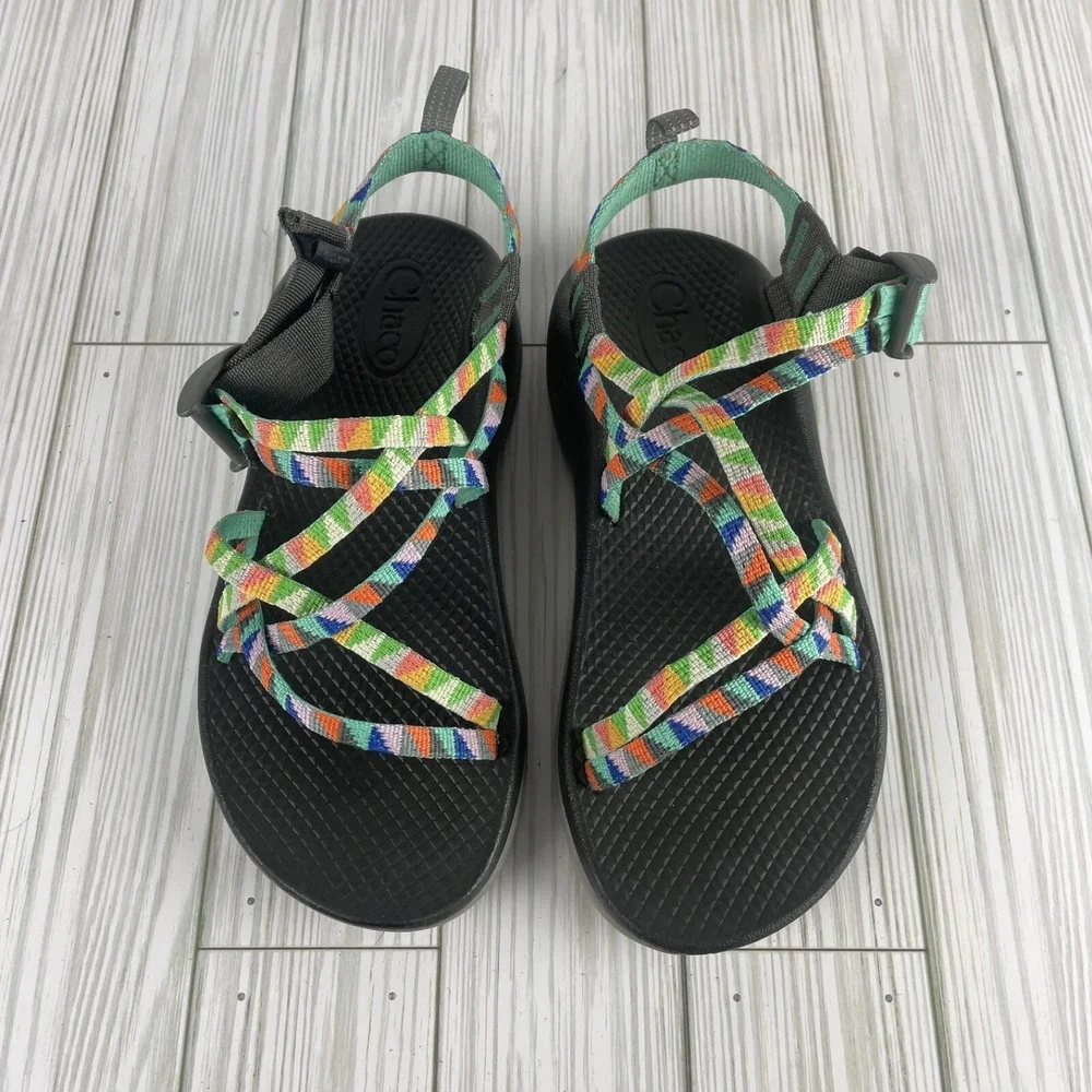 Chaco ZX/2 Classic Sandals COLORFUL Sport Sandals‎ Womens Size 4